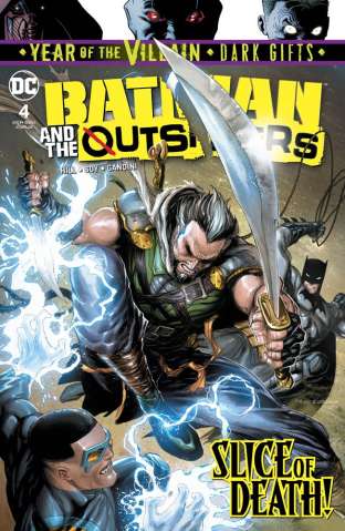 Batman and The Outsiders #4 (Dark Gifts Cover)