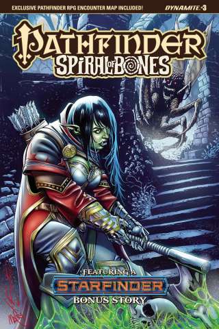 Pathfinder: Spiral of Bones #3 (Santucci Cover)