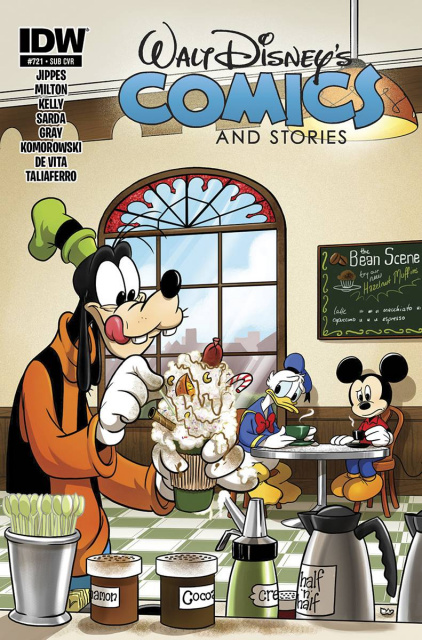 Walt Disney's Comics and Stories #721 (Subscription Cover)
