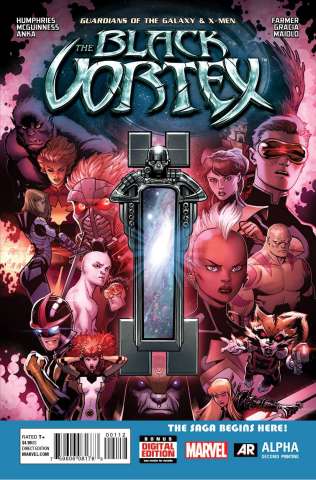 Guardians of the Galaxy and the X-Men: The Black Vortex Alpha #1 (2nd Printing)