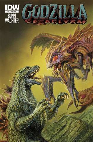 Godzilla: Cataclysm #3 (Subscription Cover)