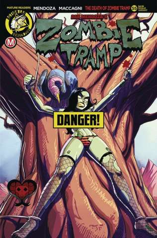 Zombie Tramp #55 (Winston Young Risque Cover)