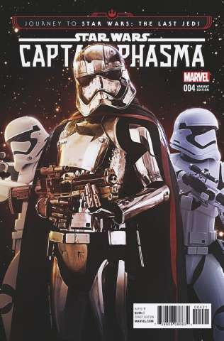 Journey to Star Wars: The Last Jedi - Captain Phasma #4 (Movie Cover)