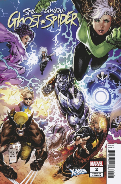 Spider-Gwen: Ghost Spider #2 (Tan Uncanny X-Men Cover)