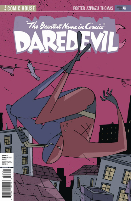 The Greatest Name in Comics: Daredevil #4 (Krunch Cover)
