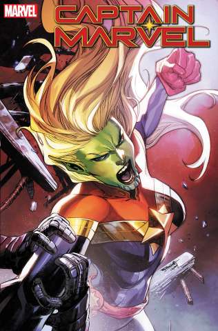Captain Marvel #38 (Segovia Skrull Cover)