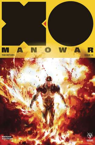 X-O Manowar #14 (20 Copy Grant Cover)