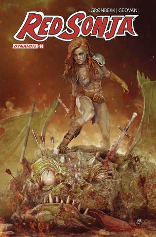 Red Sonja #14 (Barends Cover)