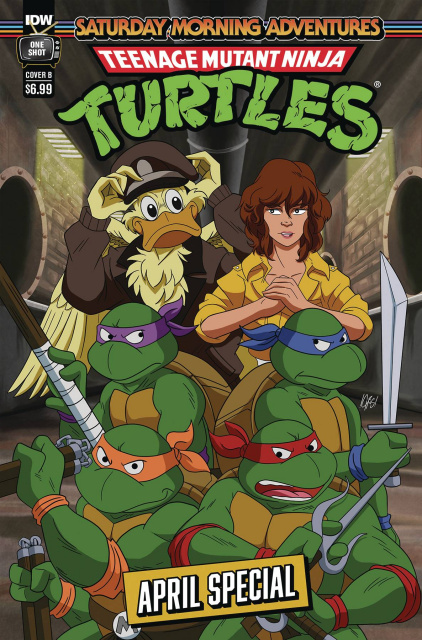 Teenage Mutant Ninja Turtles: Saturday Morning Adventures - April Special #1 (Jones Cover)