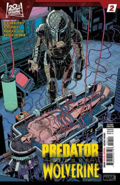 Predator vs. Wolverine #2 (Hayden Sherman 2nd Printing)