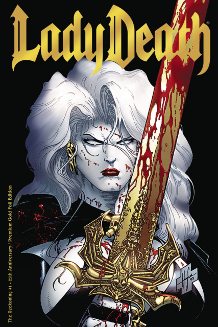 Lady Death: The Reckoning #1 (25th Anniversary Gold Edition)