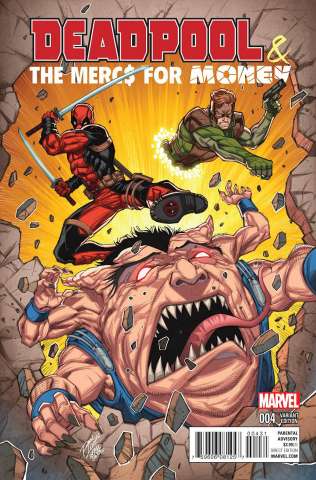 Deadpool and the Mercs For Money #4 (Lim Cover)
