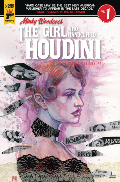 Minky Woodcock: The Girl Who Handcuffed Houdini #1 (Mack Cover)