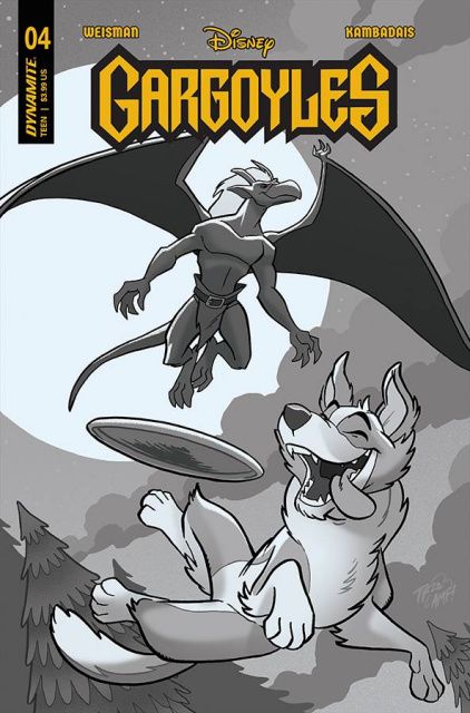 Gargoyles #4 (10 Copy Fleecs & Forstner Line Art Cover)