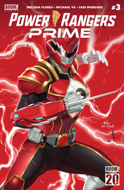 Power Rangers Prime #3 (Anniversary Lee Cover)