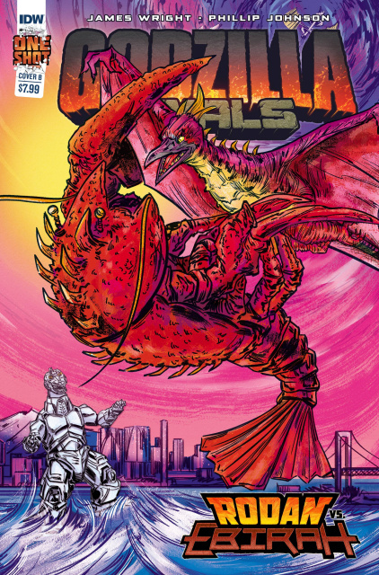 Godzilla Rivals: Rodan vs. Ebirah (Chi Cover)