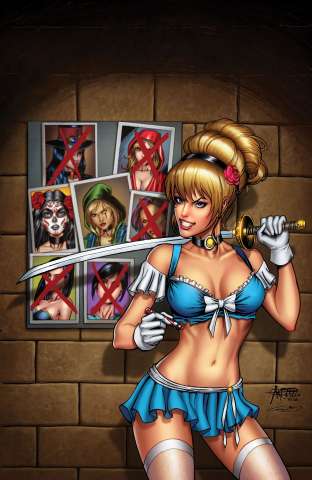 Cinderella: Serial Killer Princess #1 (Reyes Cover)