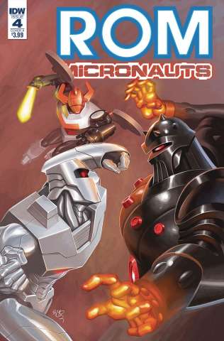 ROM & The Micronauts #4 (Su Cover)