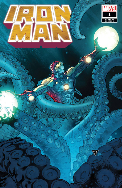 Iron Man #1 (Silva Launch Cover)