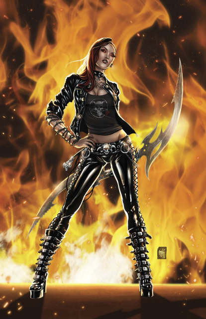 Grimm Fairy Tales: Hellchild #1 (Krome Cover)