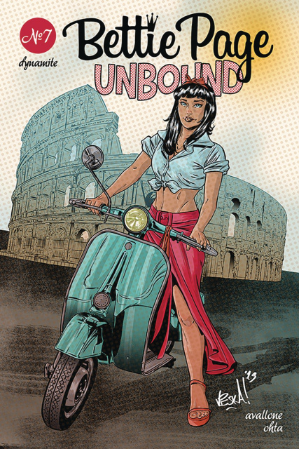 Bettie Page: Unbound #7 (Federici Cover)