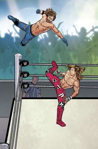 WWE #1 (Unlock Royal Rumble Connecting Cover)