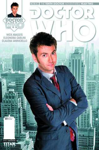 Doctor Who: New Adventures with the Tenth Doctor, Year Two #2 (Subscription Cover)