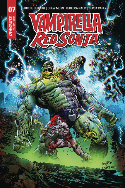 Vampirella / Red Sonja #7 (5 Copy Gedeon Zombie Cover)