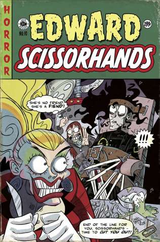 Edward Scissorhands #10 (EC Subscription Cover)