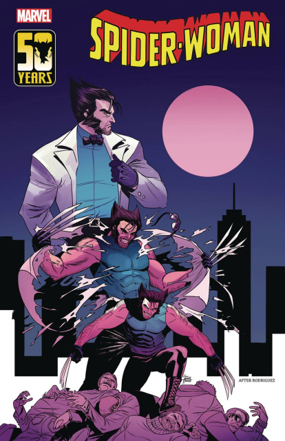 Spider-Woman #3 (Howell Wolverine Wolverine Wolverine Cover)