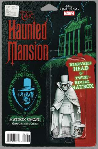 The Haunted Mansion #5 (Christopher Action Figure Cover)