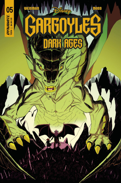 Gargoyles: Dark Ages #5 (7 Copy Moss Cover)