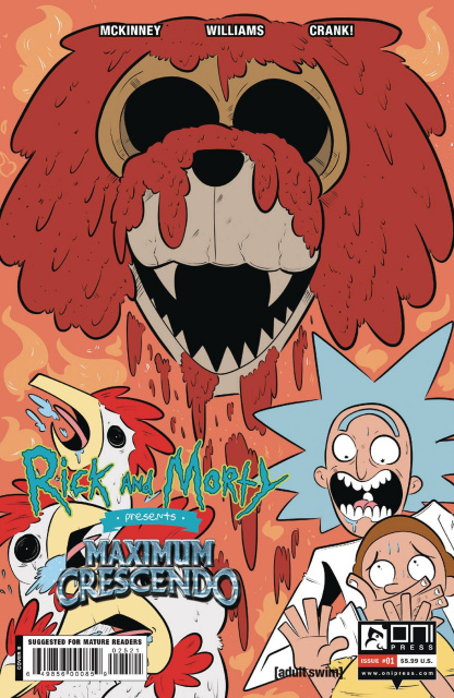 Rick and Morty: Maximum Crescendo #1 (Lloyd Cover)
