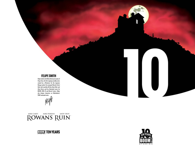 Rowan's Ruin #1 (10 Years Stelfreeze Cover)