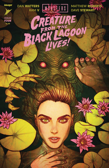 Universal Monsters: The Creature from the Black Lagoon Lives! #4 (Frison Cover)