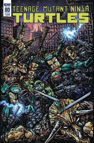 Teenage Mutant Ninja Turtles #80 (Eastman Cover)