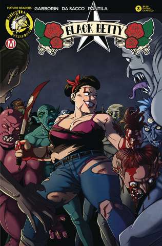 Black Betty #3 (Young Battle Damaged Cover)