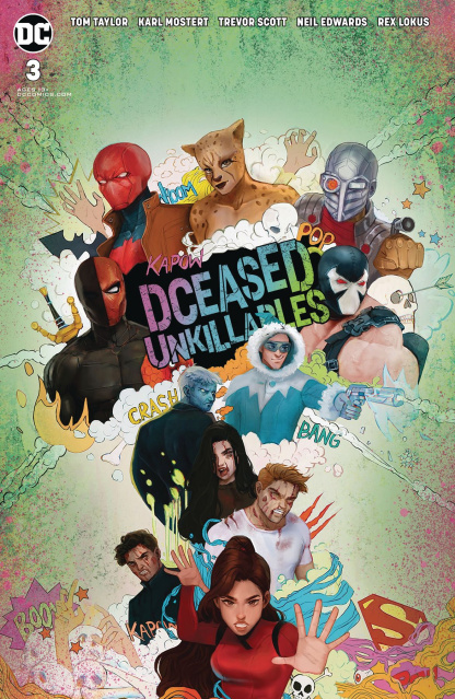 DCeased: Unkillables #3 (Card Stock Horror Tasia Cover)