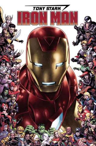 Tony Stark: Iron Man #15 (Cheung Marvel 80th Anniversary Frame Cover)