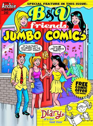 B & V Friends Jumbo Comics Digest #240