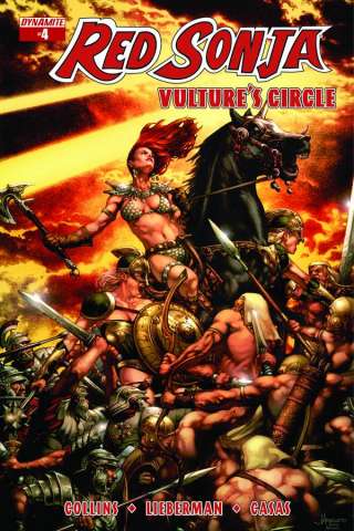 Red Sonja: Vulture's Circle #4 (Anacleto Cover)
