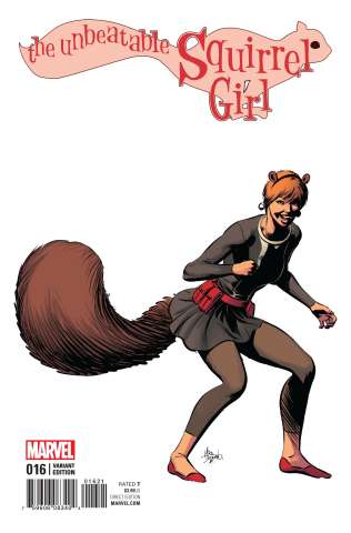 The Unbeatable Squirrel Girl #16 (Deodato Teaser Cover)