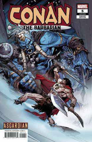 Conan the Barbarian #5 (Guice Asgardian Cover)