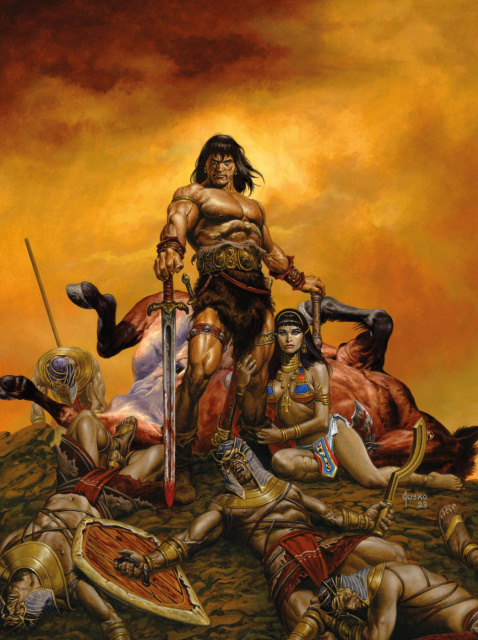 The Savage Sword of Conan #1 (Jusko Virgin Cover)