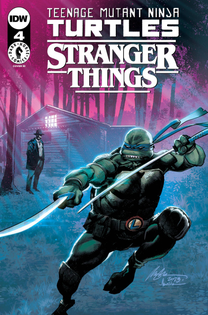 Teenage Mutant Ninja Turtles / Stranger Things #4 (100 Copy Albuquerque Cover)