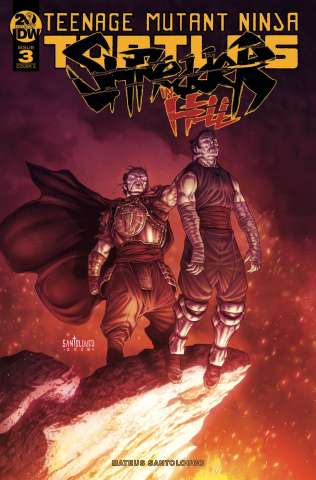 Teenage Mutant Ninja Turtles: Shredder in Hell #3 (Santolouco Cover)
