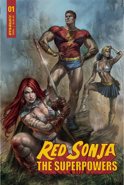 Red Sonja: The Superpowers #1 (Parrillo Cover)