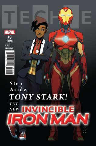 Invincible Iron Man #3 (Anka Cover)