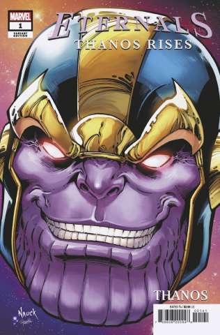 Eternals: Thanos Rises #1 (Todd Nauck Headshot Cover)