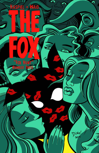 The Fox #3 (Haspiel Cover)